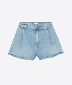 HAIKURE BLU SHORTS DENIM ASHLEY IN BLU HAIKURE - DONNA