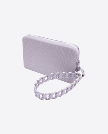 HAVAIANAS POCHETTE ICE GREY / UNI MINI POCHETTE CON CATENA