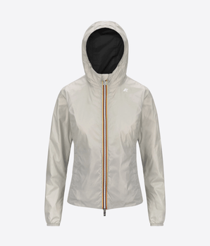 K-WAY BLACK P-BEIGE LT LILY PLUS.2 REVERSIBLE