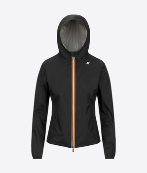 K-WAY BLACK P-BEIGE LT LILY PLUS.2 REVERSIBLE