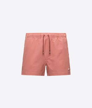 K-WAY COSTUME DA BAGNO WHITE/ORANGE / M COSTUME DA BAGNO HAZEL MID STRIPES BEACH