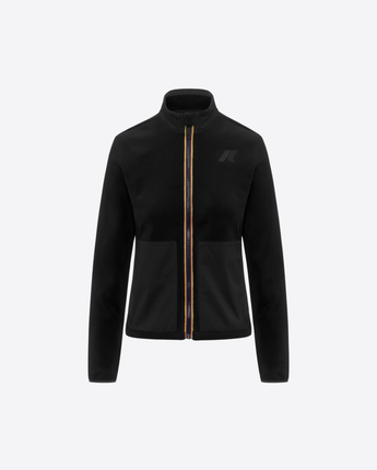 K-WAY FELPA BLACK / S FELPA BRESSE POLAR