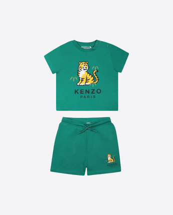 KENZO VERDE / 12 COMPLETO TEE SHIRT+BERMUDA
