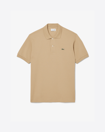 LACOSTE Abbigliamento e accessori BEIGE / 3-S Polo dal taglio classico in piqué L.12.12 Original