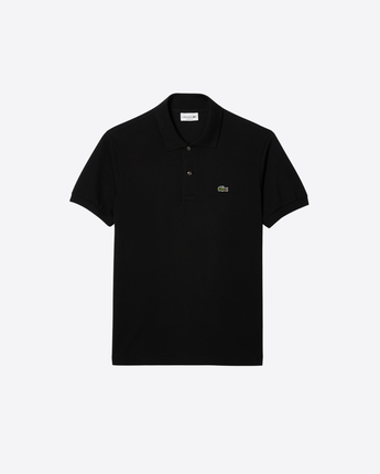 LACOSTE Abbigliamento e accessori NERO / 3-S Polo dal taglio classico in piqué L.12.12 Original