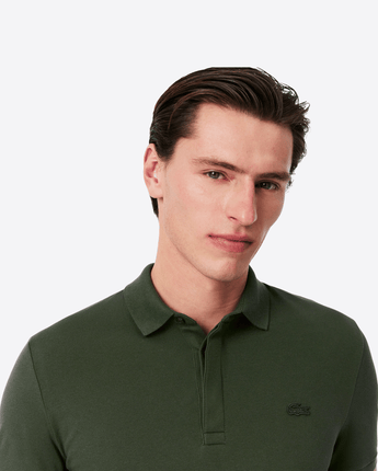 LACOSTE Abbigliamento e accessori Polo regular fit in piqué elasticizzato Paris