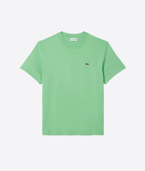 LACOSTE Abbigliamento e accessori VERDE LIME / 3-S T-shirt in cotone