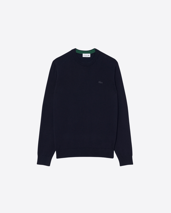 LACOSTE MAGLIA MAGLIONE GIROCOLLO IN LANA MERINO