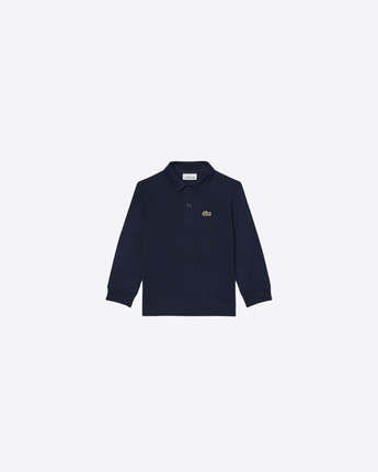 LACOSTE POLO POLO A MANICHE LUNGHE IN PETIT PIQUÉ