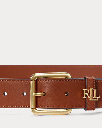 LAUREN RALPH LAUREN Abbigliamento e accessori LAUREN RALPH LAUREN | CINTURA IN PELLE CON LOGO SUL PASSANTE