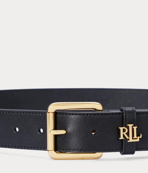 LAUREN RALPH LAUREN Abbigliamento e accessori LAUREN RALPH LAUREN | CINTURA IN PELLE CON LOGO SUL PASSANTE