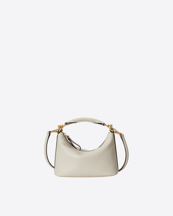 LAUREN RALPH LAUREN BORSA BIANCO / UNI BORSA BLAIKE MINI IN CUOIO NAPPA
