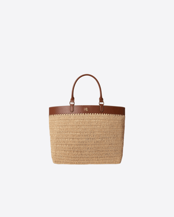 LAUREN RALPH LAUREN BORSA NATURALE/CUOIO / UNI TOTE KYLA