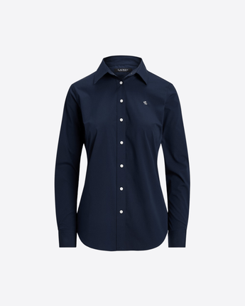LAUREN RALPH LAUREN CAMICIA CAMICIA IN COTONE STRETCH ANTI-GRINZE