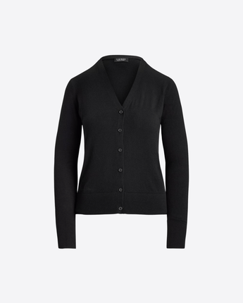 LAUREN RALPH LAUREN CARDIGAN CARDIGAN IN COTONE E MODAL