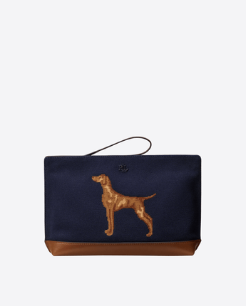 LAUREN RALPH LAUREN POCHETTE NAVY / UNI POCHETTE IN TELA