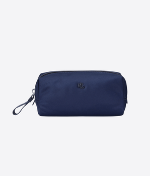 LAUREN RALPH LAUREN POCHETTE NAVY / UNI TROUSSE IN NYLON