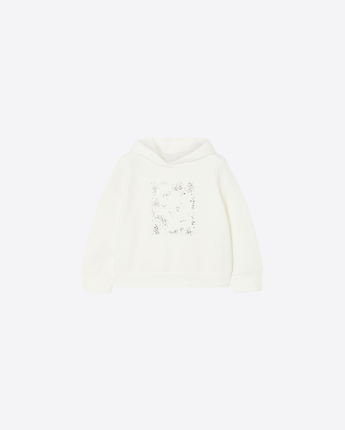LIU JO FELPA FELPA CON CAPPUCCIO E STRASS