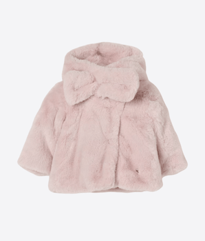 LIU JO PELLICCIA ROSA / 12M ECO PELLICCIA CON FIOCCO LIU JO