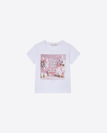 LIU JO T-SHIRT T-SHIRT CON STAMPA