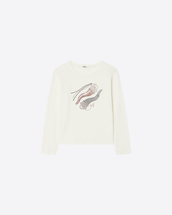 LIU JO T-SHIRT T-SHIRT IN JERSEY CON STAMPA