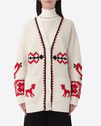 LIVIANA CONTI GIACCA POMICE / XS CARDIGAN DI LANA E CASHMERE LIVIANA CONTI