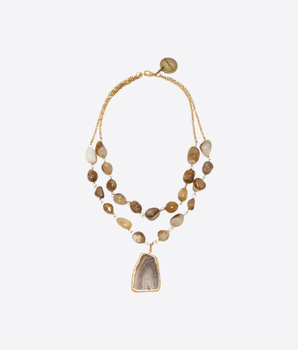 MALIPARMI Abbigliamento e accessori AMBRA / UNI COLLANA STONE CHAIN