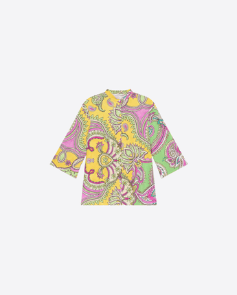 MALIPARMI CAMICIA CAFTANO HIPPIE LOTUS