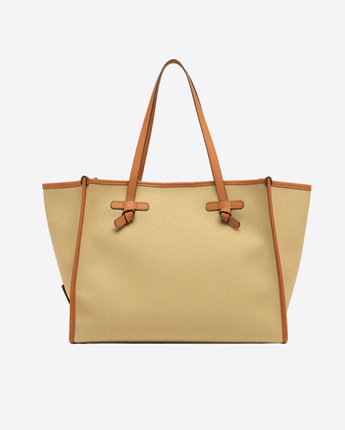 MARCELLA UNI BORSA SHOPPING MARCELLA TAIGA-CORDA-CARAMEL FORMATO LARGE