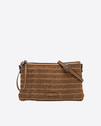 MARCELLA UNI MARCELLA CLUTCH CARAMELLO