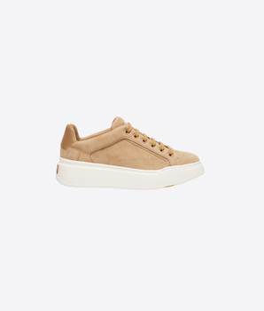 MAX MARA Abbigliamento e accessori CAMMELLO / 36.5 Sneaker in pelle scamosciata