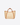 MAX MARA SENAPE / UNI BORSA MARINE SMALL IN TESSUTO EFFETTO RAFIA