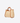 MAX MARA SENAPE / UNI BORSA MARINE SMALL IN TESSUTO EFFETTO RAFIA