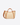 MAX MARA SENAPE / UNI BORSA MARINE SMALL IN TESSUTO EFFETTO RAFIA