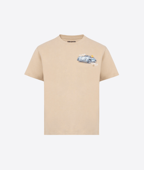 Mc2 Saint Barth Abbigliamento e accessori BEIGE / 4A T-SHIRT IN COTONE EDIZIONE SPECIALE CRYPTOPUPPETS