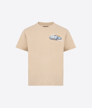 Mc2 Saint Barth Abbigliamento e accessori BEIGE / 4A T-SHIRT IN COTONE EDIZIONE SPECIALE CRYPTOPUPPETS
