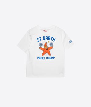 Mc2 Saint Barth Abbigliamento e accessori BIANCO / 24M T-SHIRT PADEL