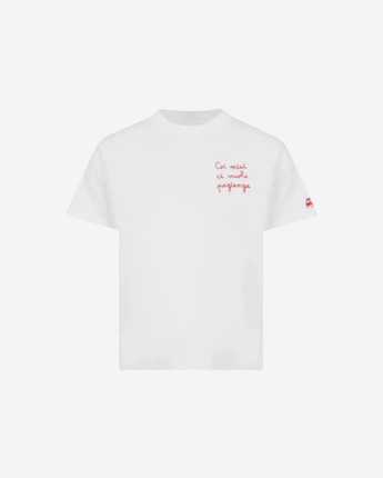 Mc2 Saint Barth Abbigliamento e accessori BIANCO / 24M T-SHIRT PORTOFINO