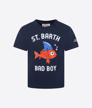 Mc2 Saint Barth Abbigliamento e accessori BLU / 24M T-SHIRT BAD BOY
