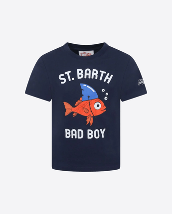 Mc2 Saint Barth Abbigliamento e accessori BLU / 24M T-SHIRT BAD BOY