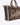 Mc2 Saint Barth BORSA LEOPARDATO / UNI BORSA VANITY REGULAR LEOPARDATA IN CANVAS CON FRANGE