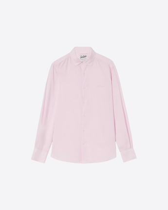 Mc2 Saint Barth CAMICIA ROSA / M CAMICIA CHEMISE ICE IN VOILE DI COTONE