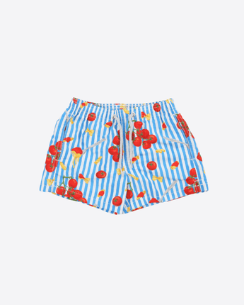 Mc2 Saint Barth COSTUME DA BAGNO COSTUME MARE JEAN CON STAMPA ALL OVER POMODORI