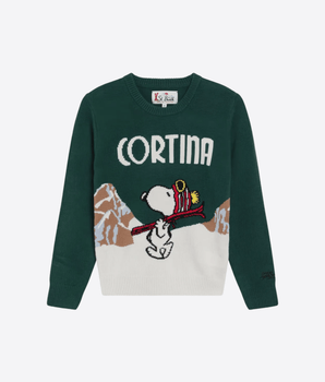 Mc2 Saint Barth MAGLIA VERDE / 4A MAGLIONE DOUGLAS SNOOPY