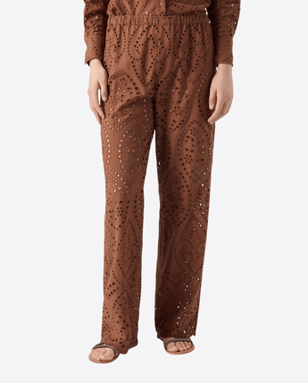 Mc2 Saint Barth PANTALONI PANTALONI INEZ IN COTONE SANGALLO