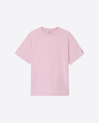 Mc2 Saint Barth T-SHIRT T-SHIRT DOVER ROSA IN COTONE CON RICAMO LOGO