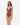 MISS BIKINI COSTUME DA BAGNO COSTUME INTERO TRIANGOLO CON DETTAGLI IN CROCHET FLOREALE