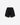 MISS BIKINI SHORTS SHORTS CON RICAMI E NAPPE