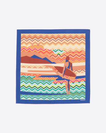 MISSONI Abbigliamento e accessori MULTICOLOR / UNI FOULARD CON STAMPA