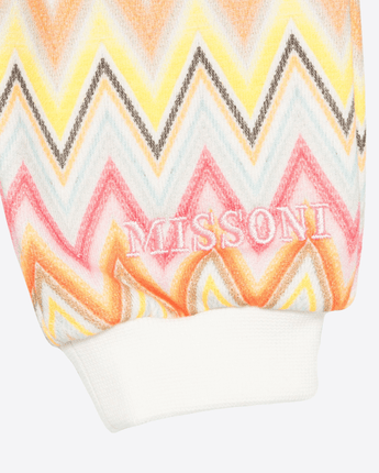 MISSONI Abbigliamento e accessori PANTALONI SPORTIVI CON STAMPA CHEVRON